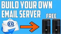 How To Make Your Own EMail Server on Windows PC For Free in LAN | hMailServer [Full Tutorial]
