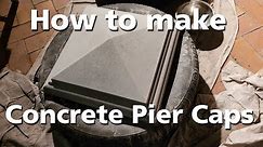 Tutorial: How to make Concrete Pier Caps