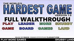 The World's Hardest Game - Full Walkthrough Level 1-30