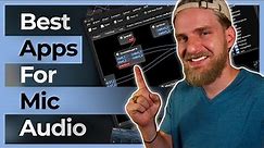 Best PC Apps for Live Microphone Processing !!