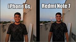 Redmi Note 7 vs iPhone 6s Comparativo de Câmeras