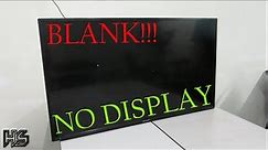 SHARP LC 40LE265M BLANK DISPLAY - FIXED