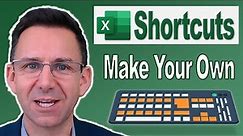 Best Excel Shortcut Keys: 2 Ways to Create or Change Shortcut Keys in Excel