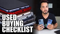 MUST DO Checklist Before Buying Used Phones!