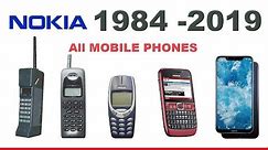 All Nokia Phones (1982 to 2019)