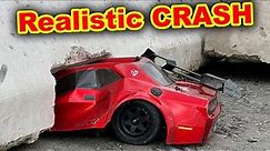 RC Hellcat Realistic Drifting and CRASH
