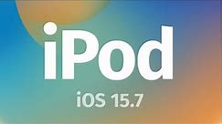 How to Update iPod touch to iOS 15.7