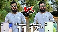 iPhone 11 vs iPhone 12/12 Mini Blind Camera Comparison Video, Night Mode & More
