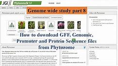 Genome wide study Part 8 | Genomic CDS Promoter sequences and GFF file