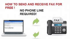How to send and receive a fax for free from your computer