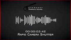 Rapid Camera Shutter | HQ Sound Effect