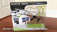 Sharper Image Live Streaming Drone
