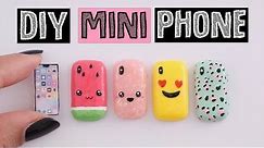 4 AMAZING DIY MINI Phone Cases - Miniature iPhone X!