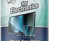 MiracleWipes for Electronics Cleaning - Screen Wipes Designed for TV, Phones, Monitors and More - Includes Microfiber Towel - (60 Count)