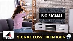 DTH Signal loss during Rainy Season | Signal Loss issue Fix in DD Free Dish | Tech House