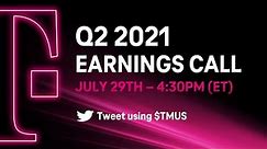 T-Mobile Q2 2021 Earnings Call Livestream