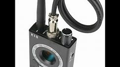 K18 How To Use K18 Spy Cam, RF, GS, Detector, GPS Tracker, K18 Easy User Manual