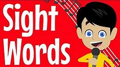 Tricky Words Song - Phase 4 Sight Words for Kindergarten & Early Years