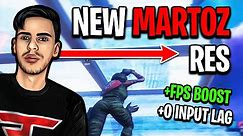 How To Get FaZe Martoz's *NEW* Stretched Resolution! (NEW BEST RES)