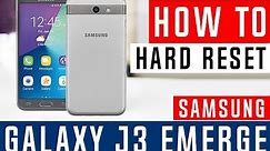 How to Hard Reset Samsung Galaxy J3 Emerge J327P