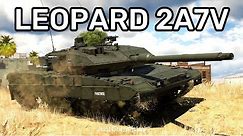 Leopard 2A7V German Main Battle Tank Gameplay in War Thunder