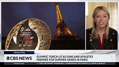 Olympics flame lit ahead of Paris games