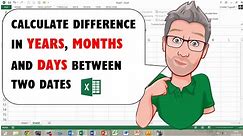 Calculate Difference in Years, Months and Days between Two Dates