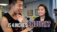 IS 4 INCHES ENOUGH?