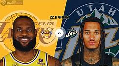 Los Angeles Lakers vs Utah Jazz NBA Live Today | Just Play TM