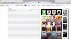 How to Update iPhone Apps Via iTunes : Help With iTunes