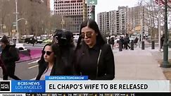 Wife of drug kingpin "El Chapo" to be released from prison