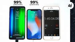 Galaxy S9+ vs iPhone X Fast Charging Comparison!