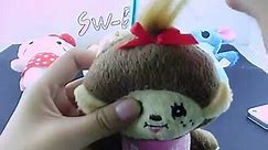 Cute Monchhichi Toy Covered Silicone Case for iPhone 4S