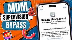 (Solution) How To Remove / Bypass MDM without Jailbreak
