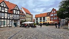 UNESCO Welterbestadt Quedlinburg Queddelnborg, historischen Altstadt Landkreis Harz, Sachsen-Anhalt