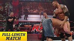 John Cena competes against Mr. McMahon and a barrage of Superstars in a Gauntlet Match