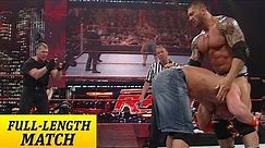 John Cena competes against Mr. McMahon and a barrage of Superstars in a Gauntlet Match