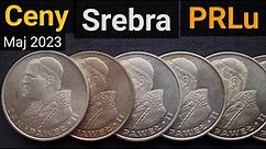 Ceny Srebra PRL Maj 2023, Inwestowanie w srebro Skup srebra