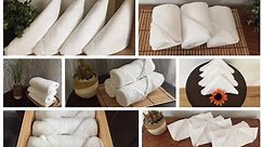 10 Ideas How to Fold a Towel Like Hotel & Spa.