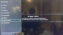 No signal - Playstation 4 Vizio tv fix!