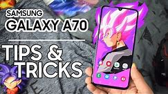 Samsung Galaxy A70 Tips and Tricks!