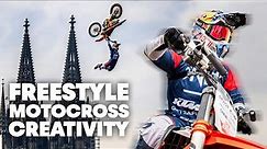 Spectacular World First Freestyle Motocross Tricks With Luc Ackermann