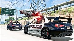 juegos De Carros - Police Car Chase Simulator - BeamNG.Driver - Videos De Carros Para Niños