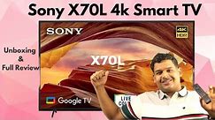Sony X70L Unboxing and Full Review For Amazon and Flipkart Sale | SonyX70L 2023