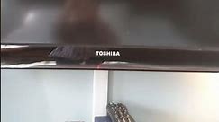 Toshiba TV 2013 Startup and Turnoff