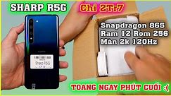 Thử Mua Sharp R5G chỉ 2tr7 trên LAZADA, SHOPEE. Snapdragon 865, Ram 12GB, Antutu 720k. Toangggg