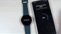 How to Pair (Connect) Samsung Galaxy Watch 4 with a Phone