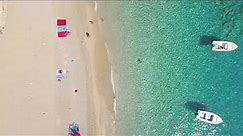 Kyra Panagia Beach Karpathos Grecia DRONE 4K