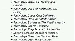 Advantages and disadvantages of Technology|pros and cons of Technology |#English essay