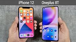 iPhone 12 vs Oneplus 8T Speed Test & Camera Comparison
